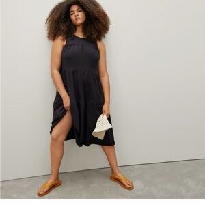 Everlane weekend tiered cotton dress